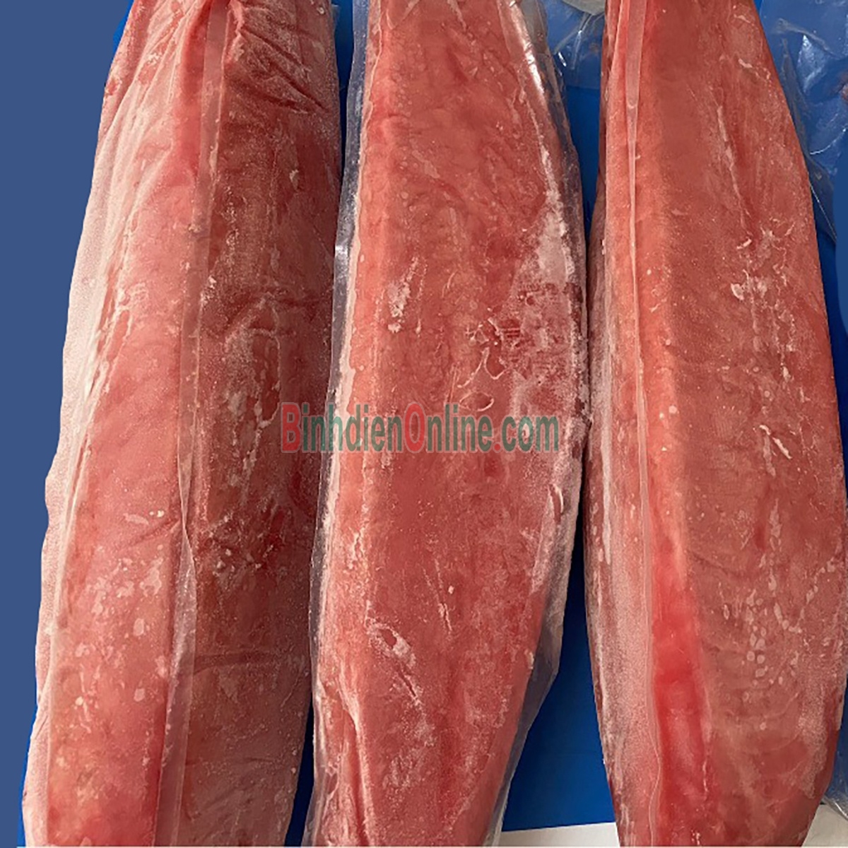 Cá ngừ đại dương nguyên loin fillet 1,5-2 kg Xuất xứ Bình Định