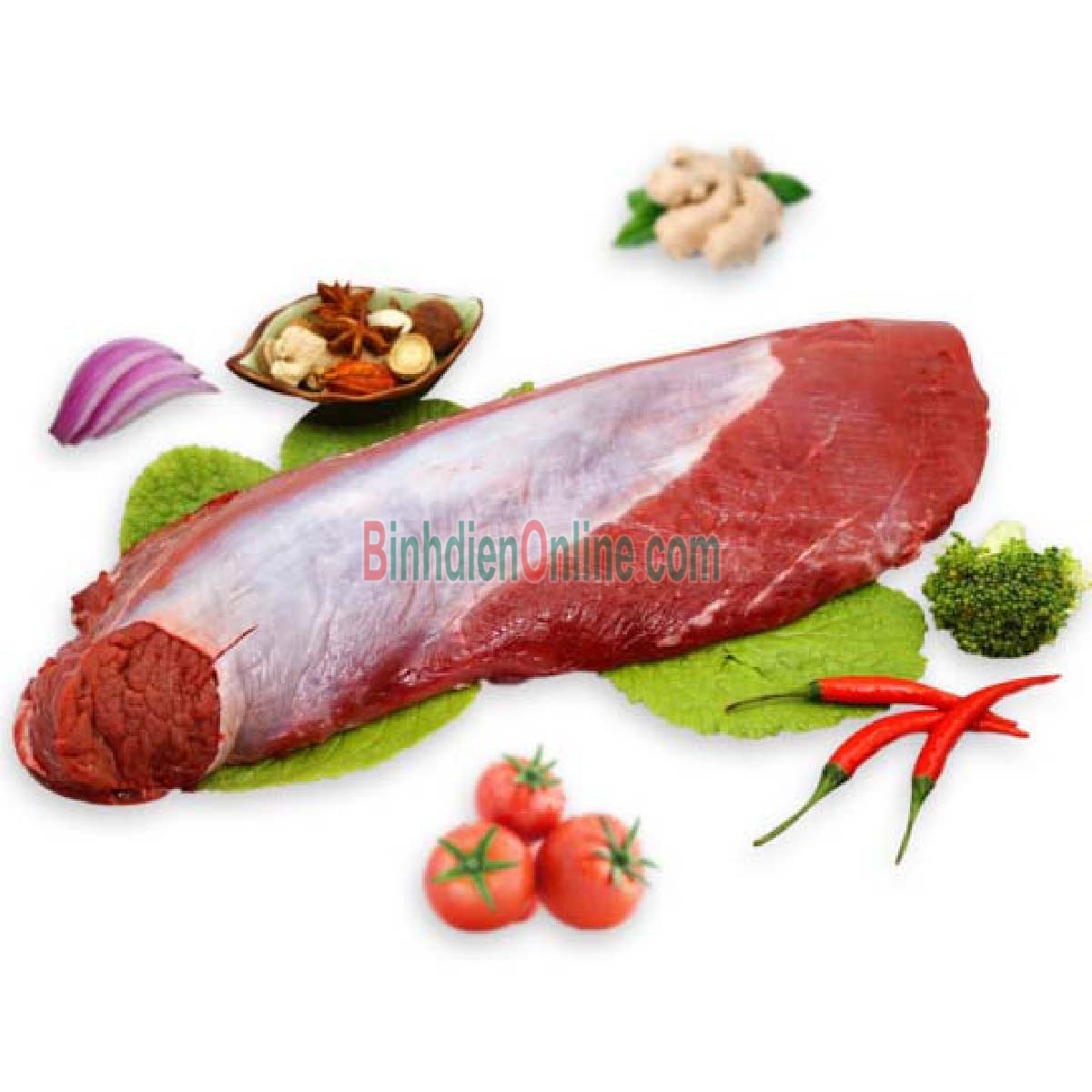 Thăn bò tươi mới, sản phẩm thơm ngon tự nhiên Bán theo kg Xuất xứ Bình Phước