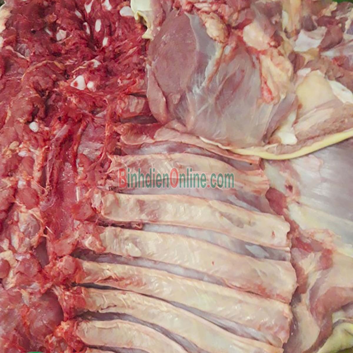Ba chỉ bò tươi hảo hạng, nuôi thiên nhiên đồng cỏ Bán theo kg Xuất xứ Bình Phước