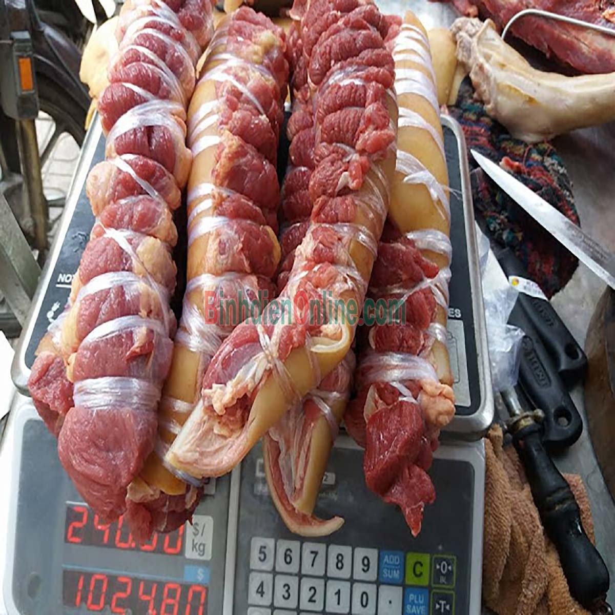 Cuộn bê tươi hảo hạng, nuôi an toàn Bán theo kg Xuất xứ Tây Ninh
