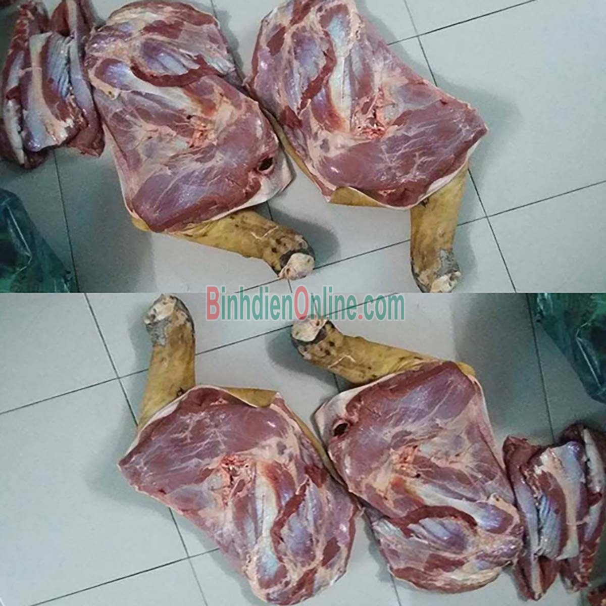 Thịt bê tươi lóc da hảo hạng, nuôi an toàn Bán theo kg Xuất xứ Tây Ninh