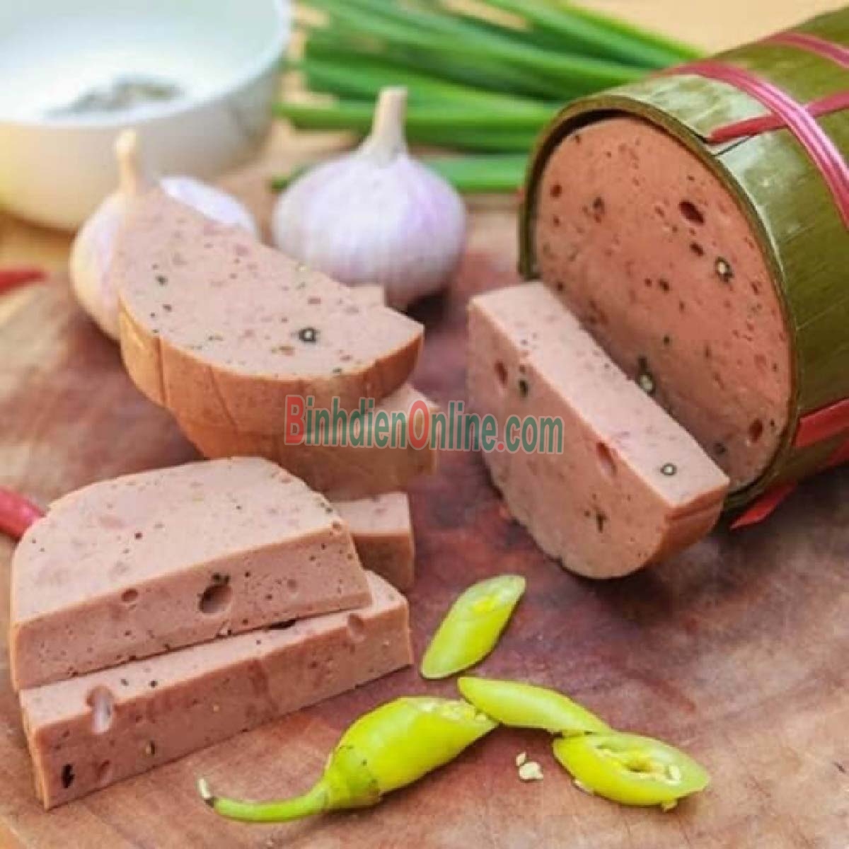Chả bò  quết thượng hạng 1 kg/cây Xuất xứ Đà Nẵng