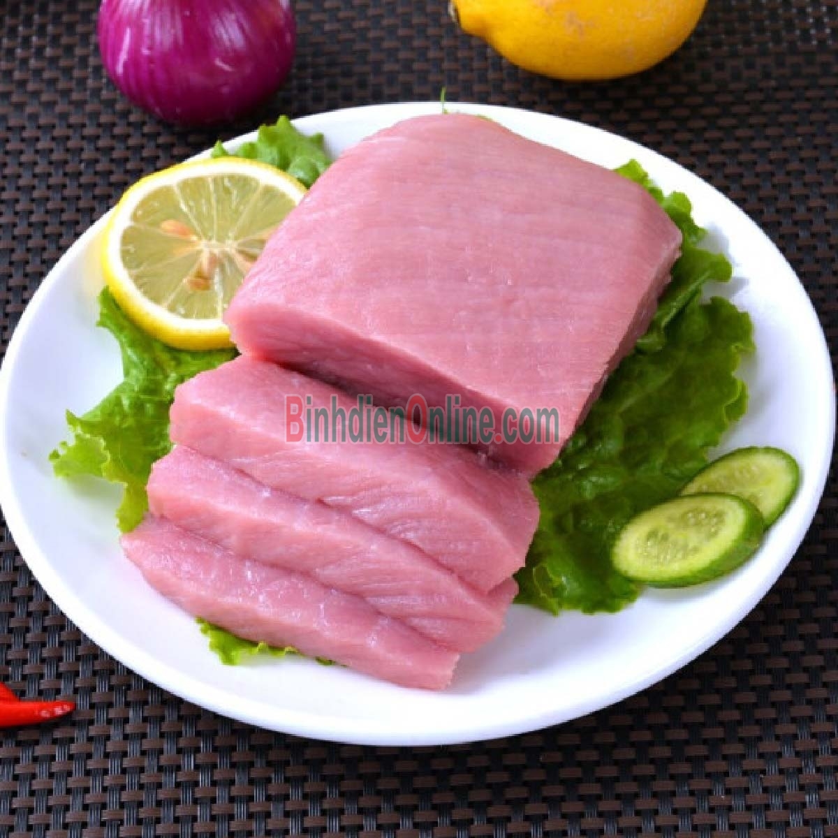 Nạc vai heo tươi ngon, giá tốt Bán theo kg Xuất xứ Long An