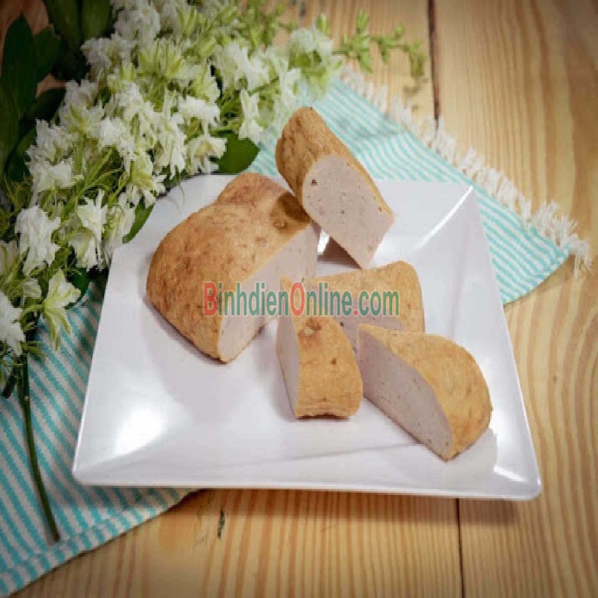 Chả cây chiên loại đặc biệt, an toàn và ngon tuyệt 500 gr/cây Xuất xứ Việt Nam