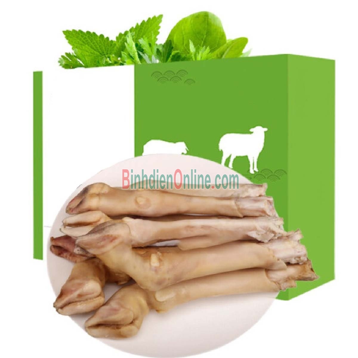 Chân dê tươi giá tốt - nuôi thiên nhiên đồng cỏ 600-800 gr/bộ Xuất xứ Lâm Đồng